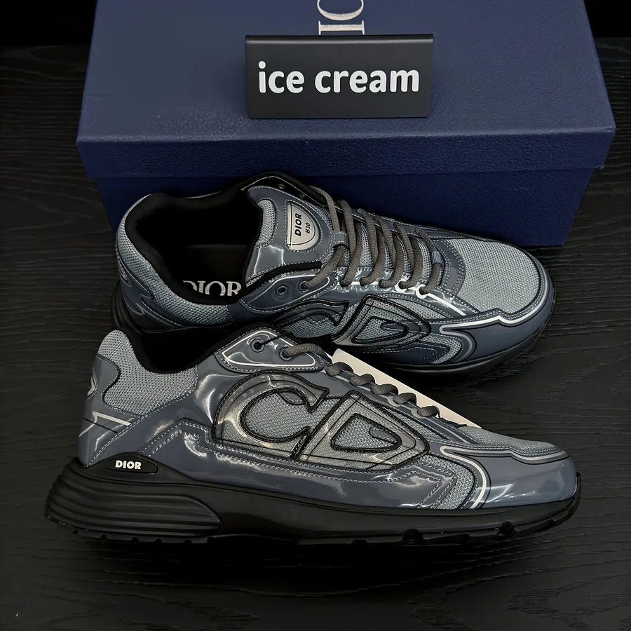 Dior B30 Sneaker Gunmetal Grey