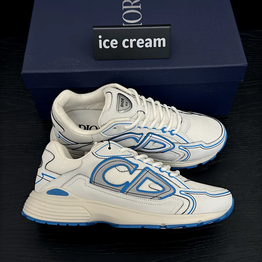 Dior B30 Sneaker White Blue