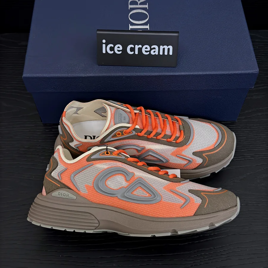 Dior B30 Sneaker Orange Taupe