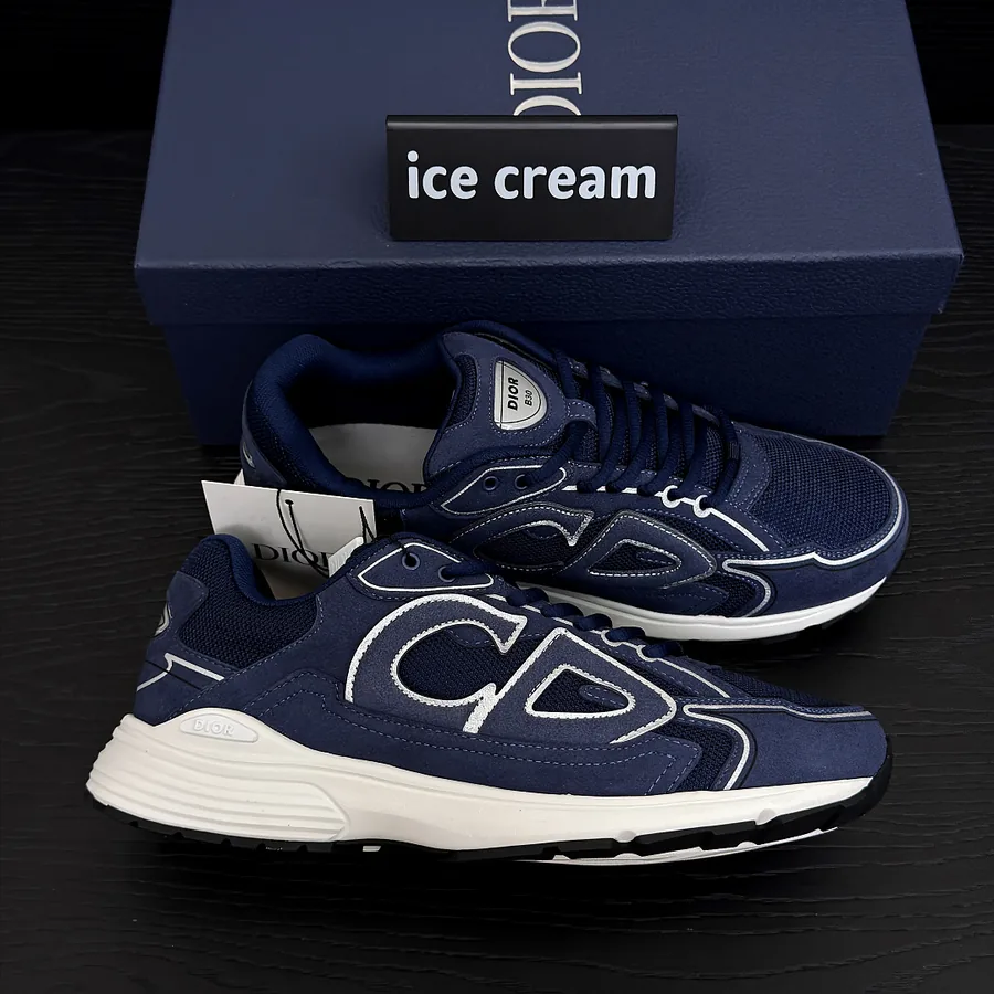 Dior B30 Sneaker Navy Suede