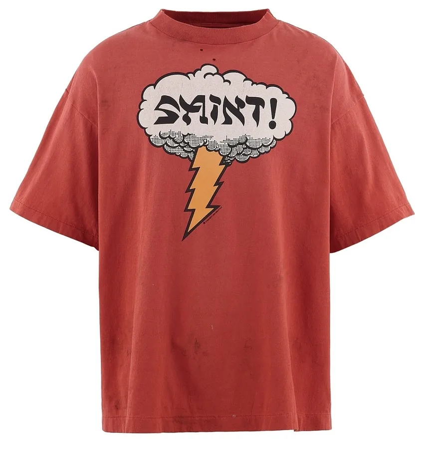 Saint Cloud Bolt Graphic Tee Red
