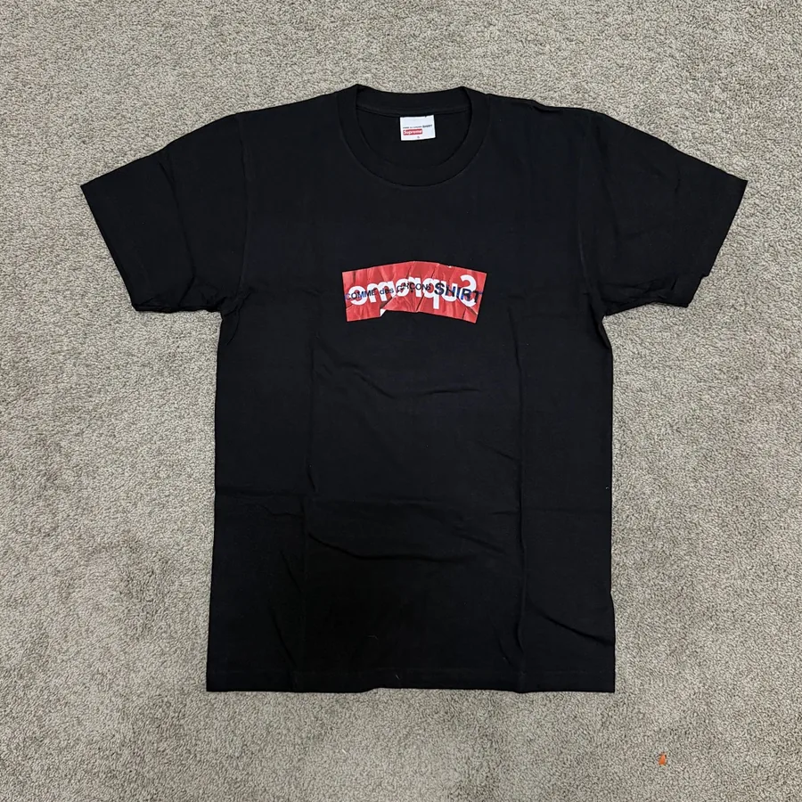 In-Stock Sup CDG BOX Collab tee