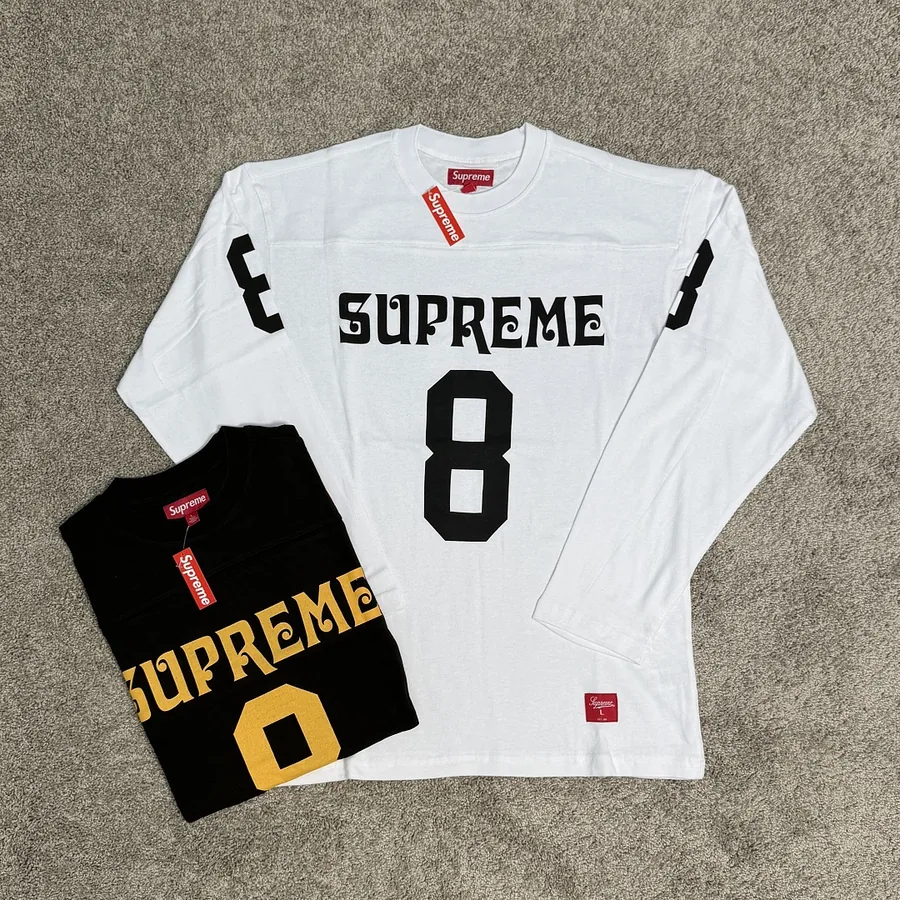 sup NO.8 long sleeve white