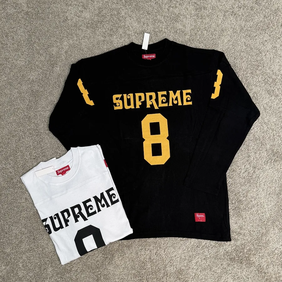 sup NO.8 long sleeve Black