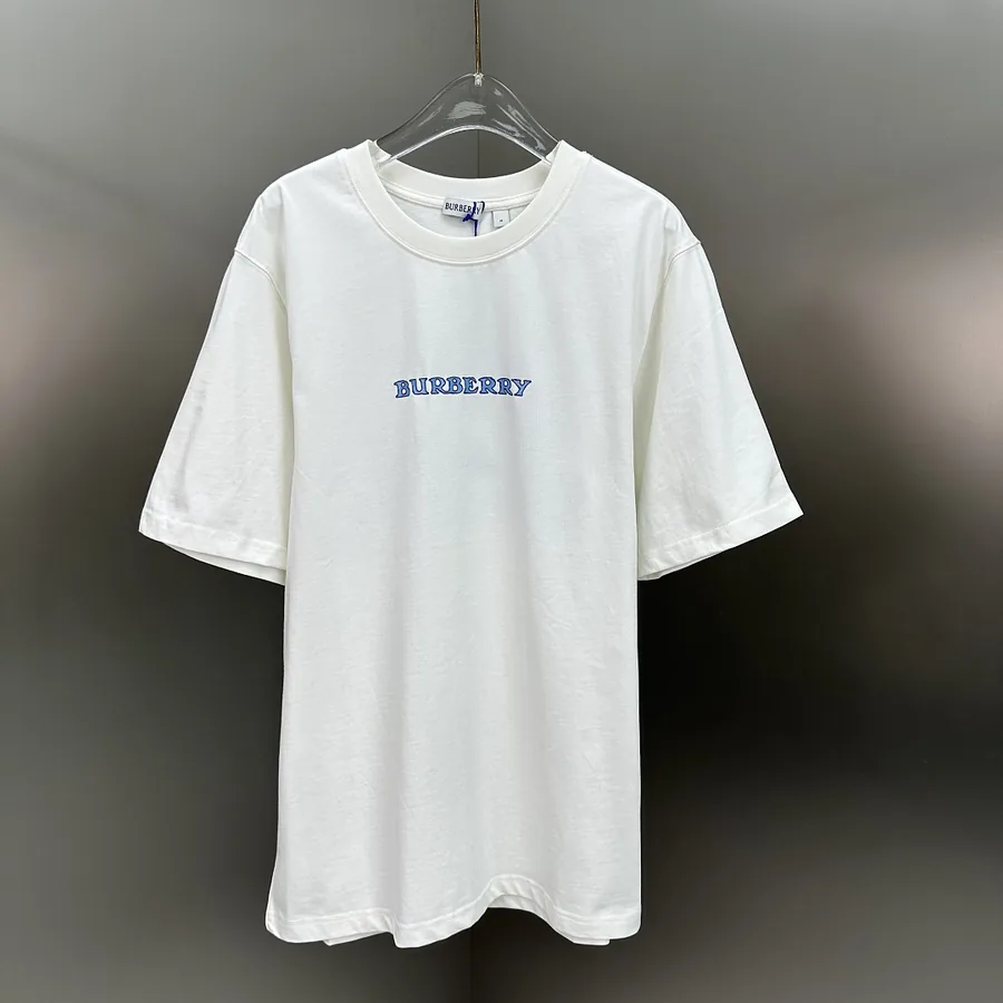 Burberry Text Logo Tee White