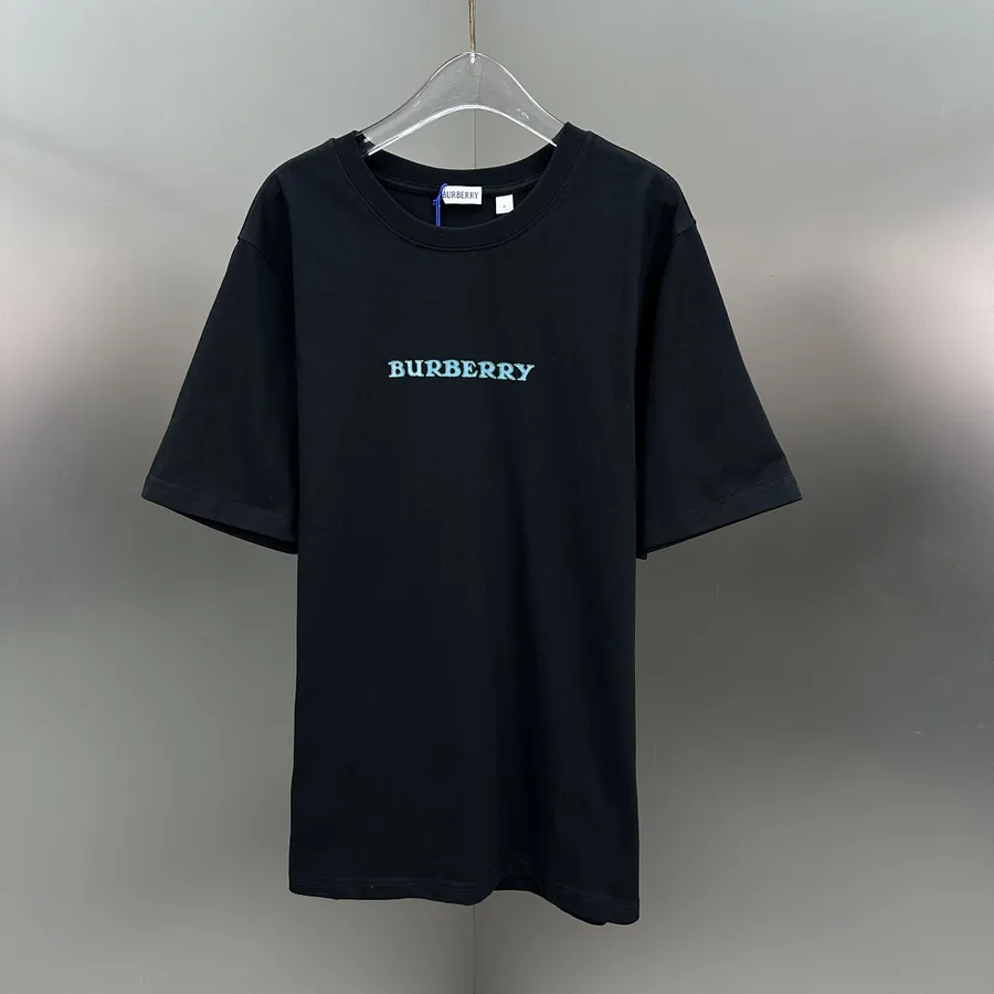 Burberry Text Logo Tee Black