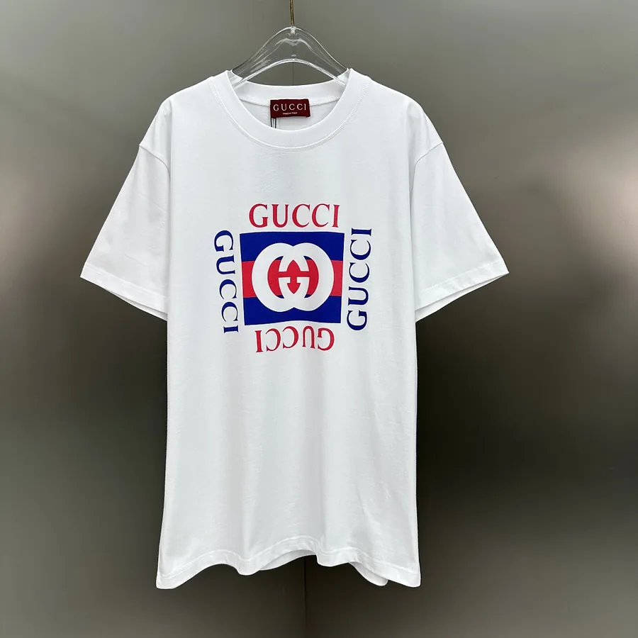 Gucci GG Box Logo Tee White
