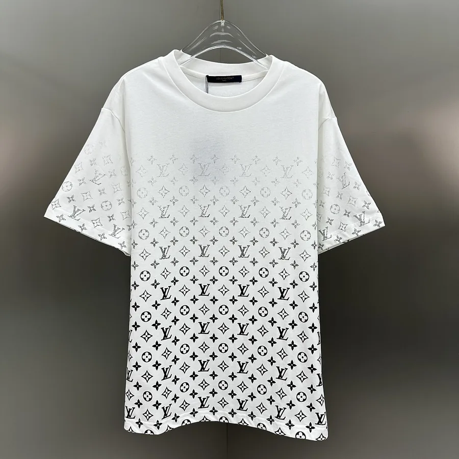 LV Monogram Gradient Tee White