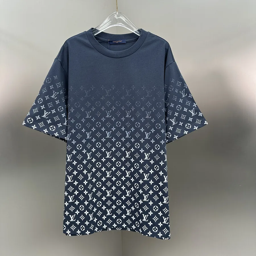 LV Monogram Gradient Tee Navy