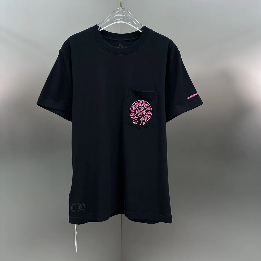 Chrome Hearts Cross Pocket Tee Black
