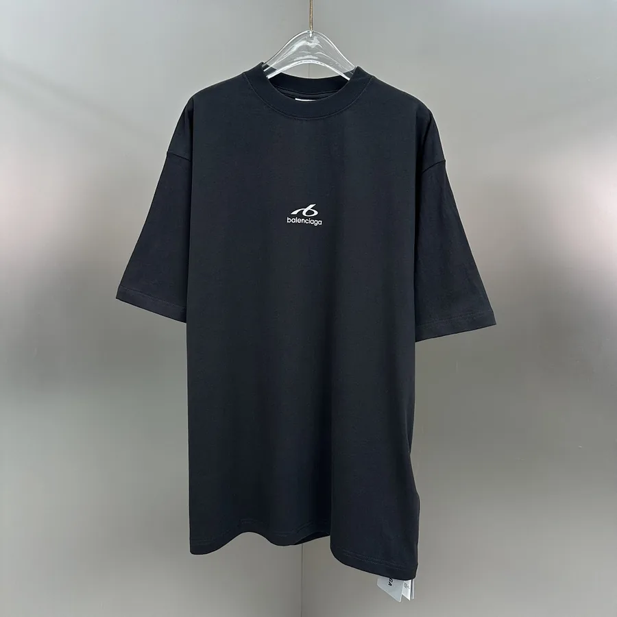 Balenciaga Small Logo Tee Black
