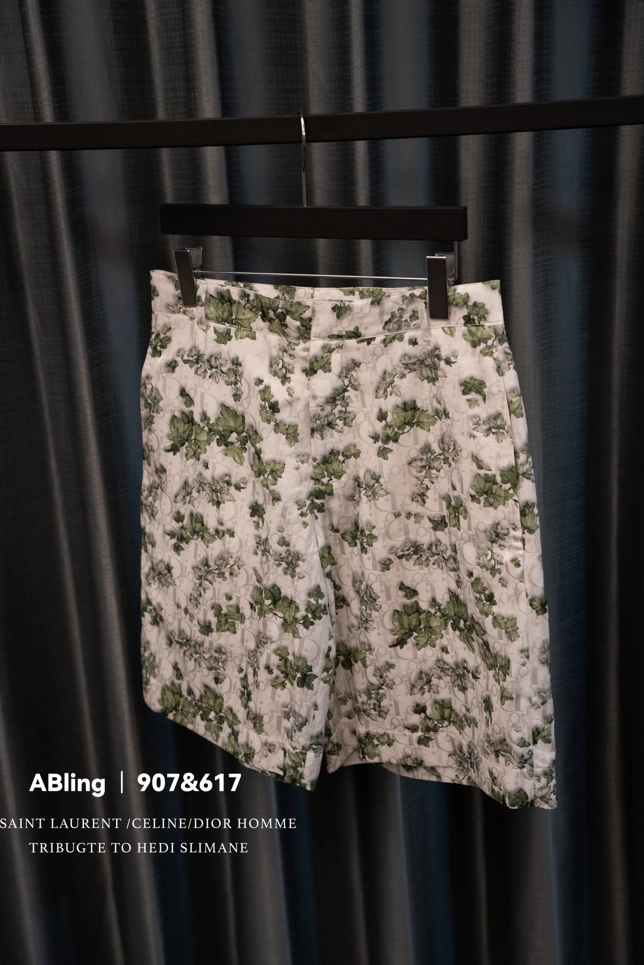 Dior Camellia Silk Shorts