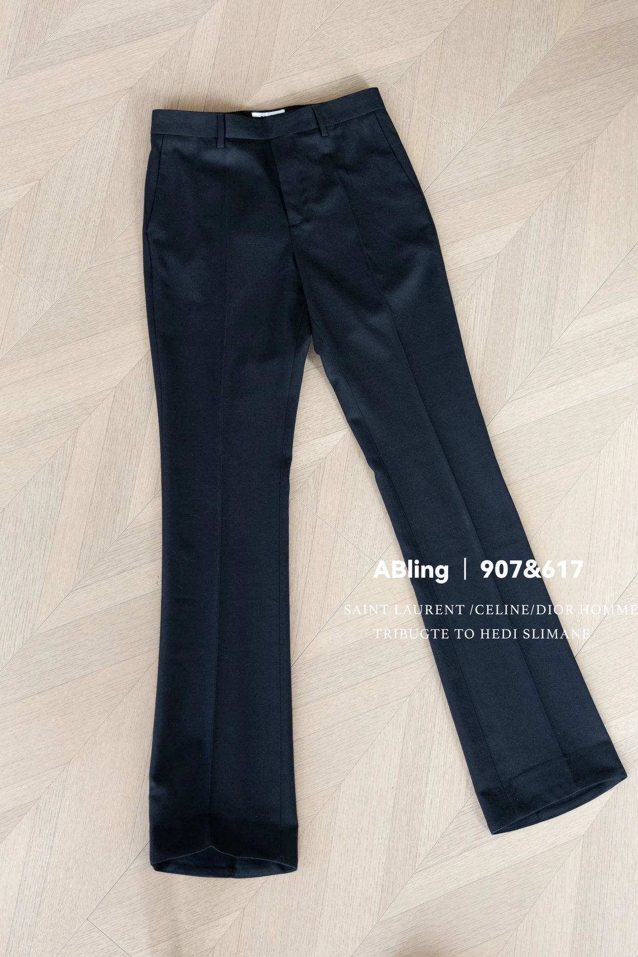 Celine Runway Slight Flare Trousers