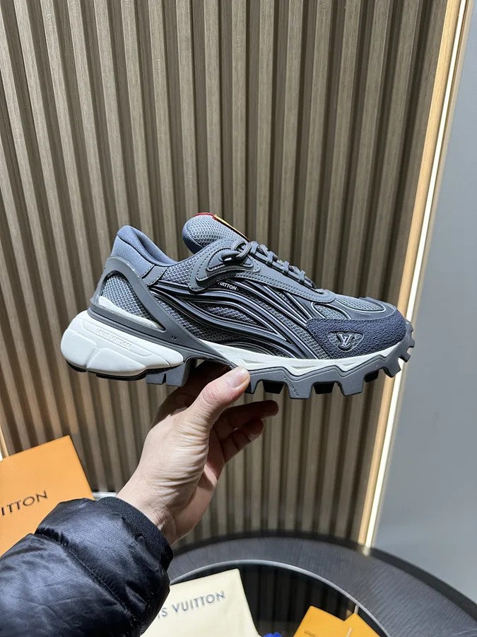 LV Trail Sneaker Grey Navy