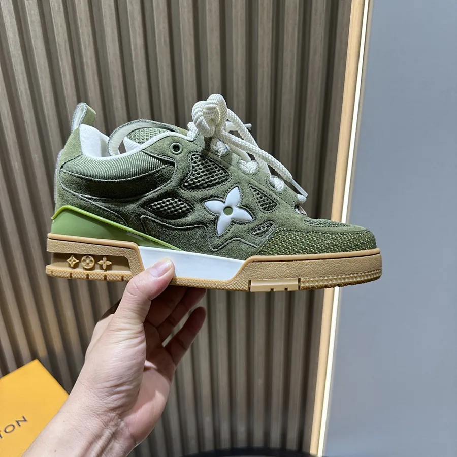 LV Trail Sneaker Olive Green