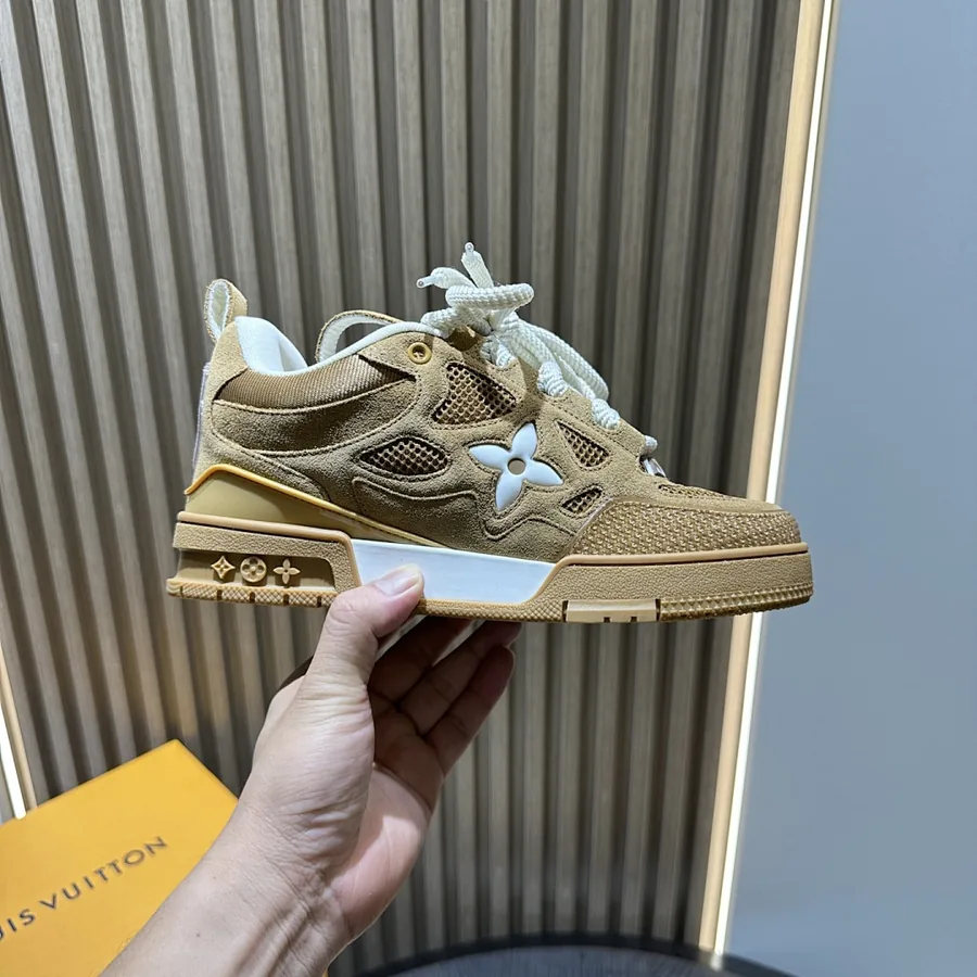 LV Trail Sneaker Khaki