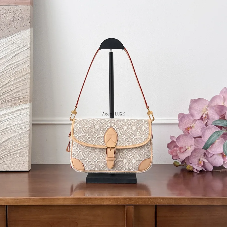 LV Diane Crossbody Bag Monogram Jacquard