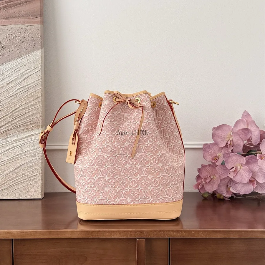 LV Noé Bucket Bag Pink Monogram