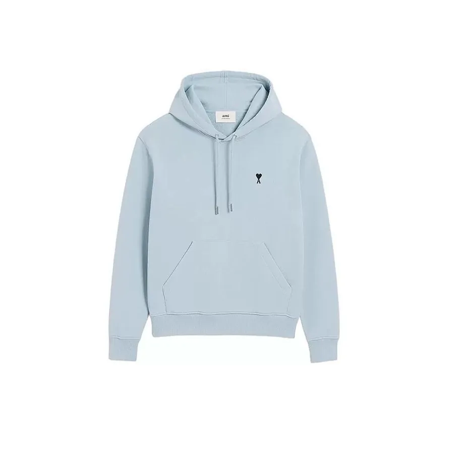 AMI Paris Black Heart Hoodie