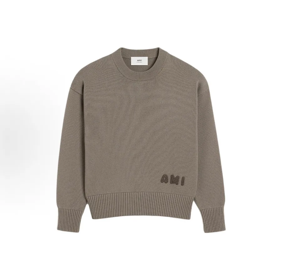 AMI Paris Raised Logo Sweater