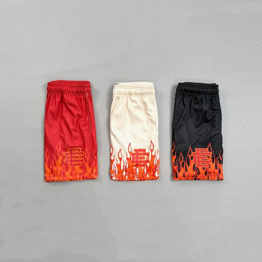 Eric Emanuel EE Flame Print Shorts