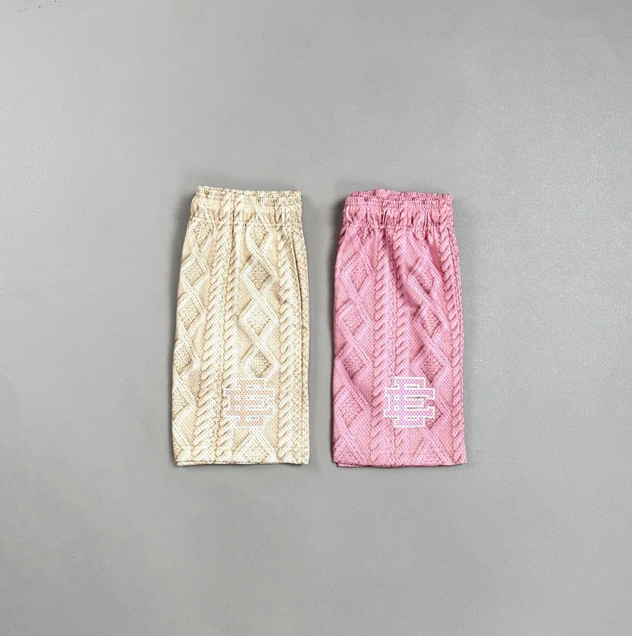 Eric Emanuel EE Cable-Knit Print Shorts