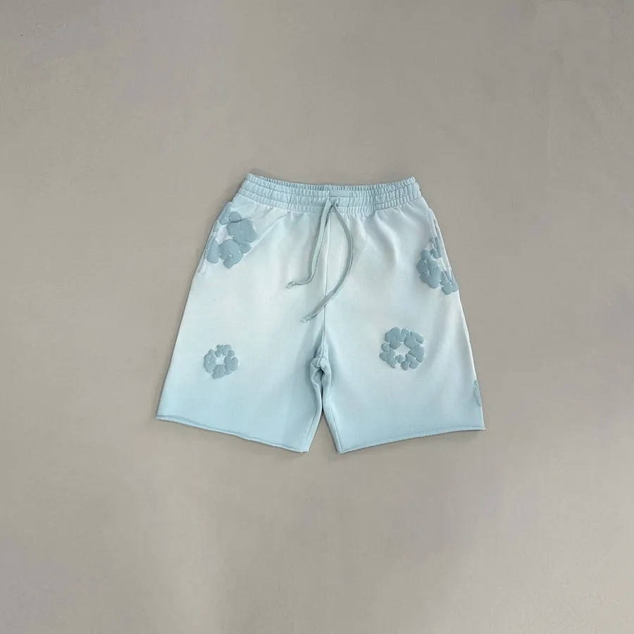 Denim Tears Mono Cotton Wreath Sweat Shorts