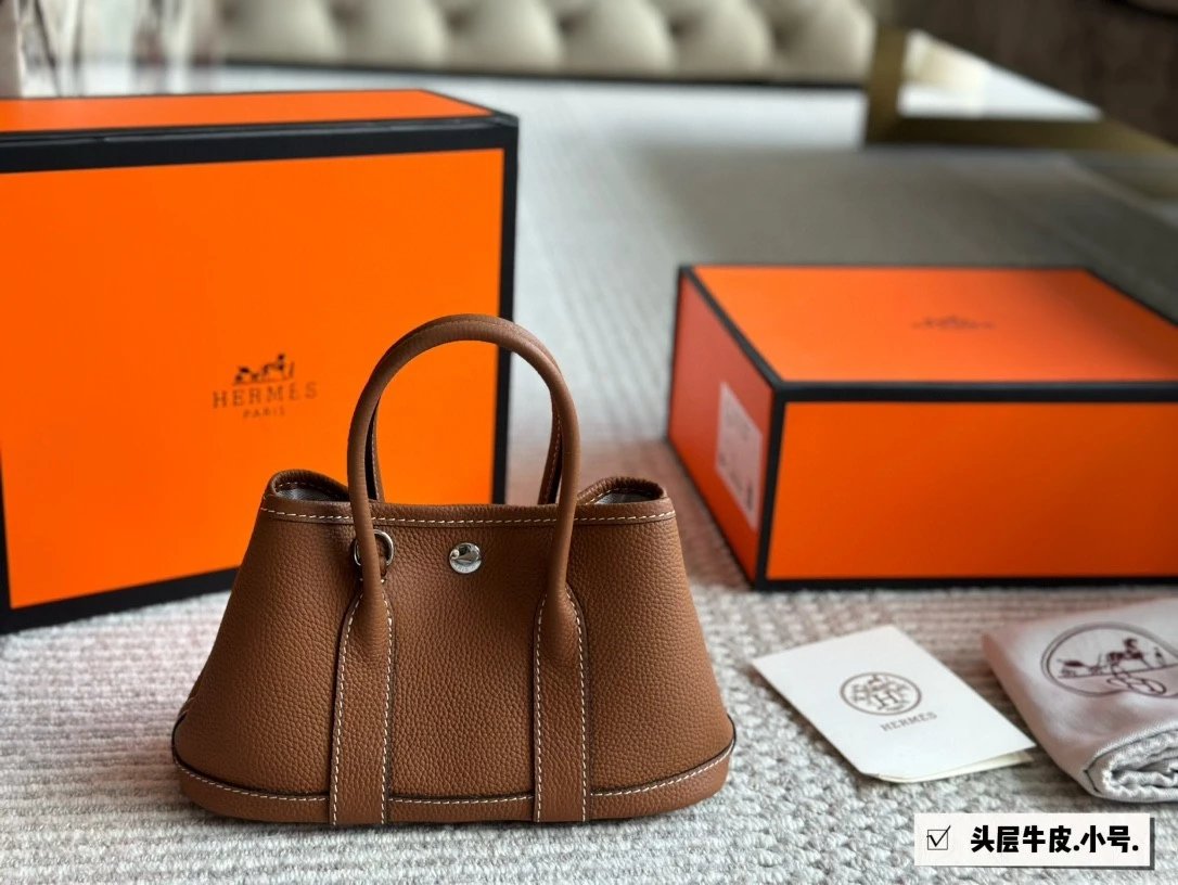 Hermes Garden Party Leather Tote