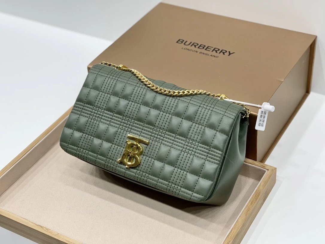 Burberry TB Quilted Lambskin Camera Bag