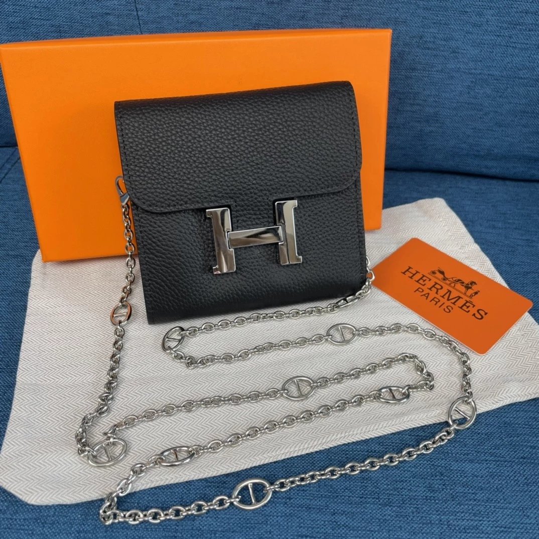 Hermes Mini Constance Chain Bag