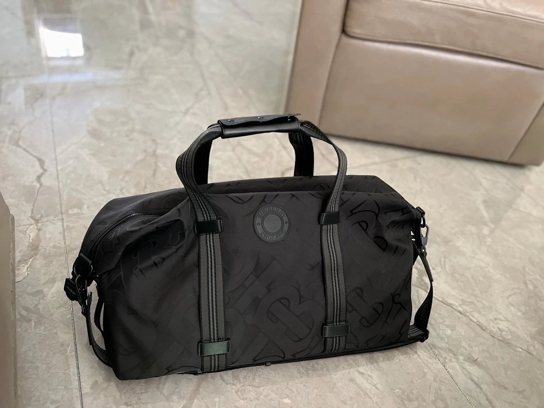 Burberry Print Large Duffle Travel Bag