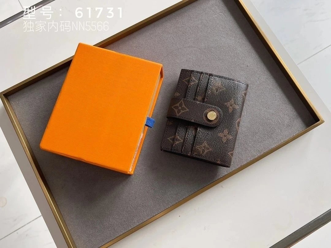 Multi Slot Folding Card Holder Wallet