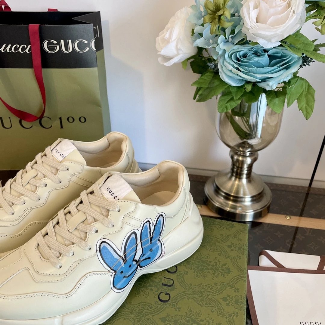 Gucci Monogram Platform Dad Sneakers