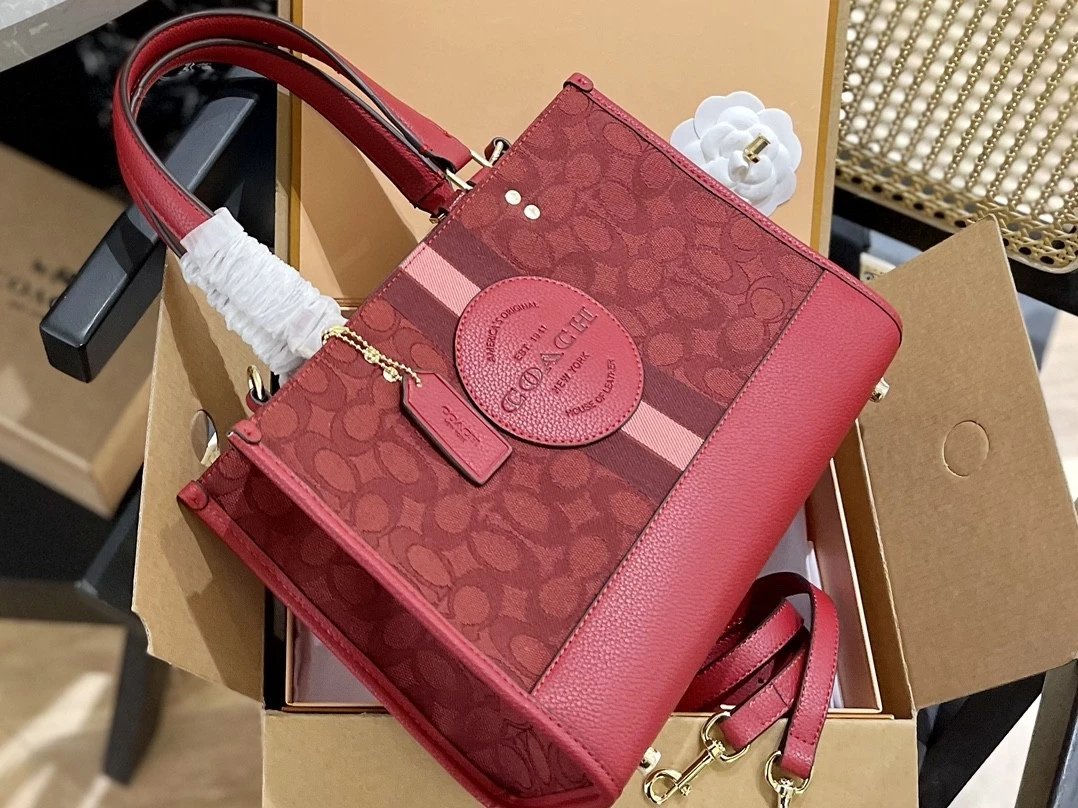 Coach 30 Leather Tote Bag