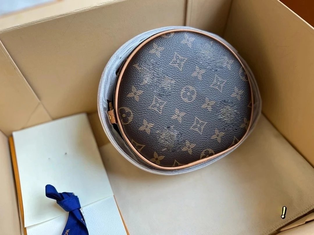 Classic Monogram Round Crossbody Bag