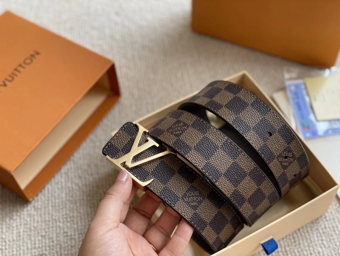 Louis Vuitton 3.8cm Leather Belt