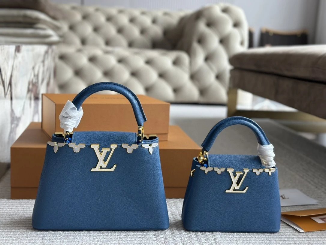 Louis Vuitton Capucines Leather Handbag