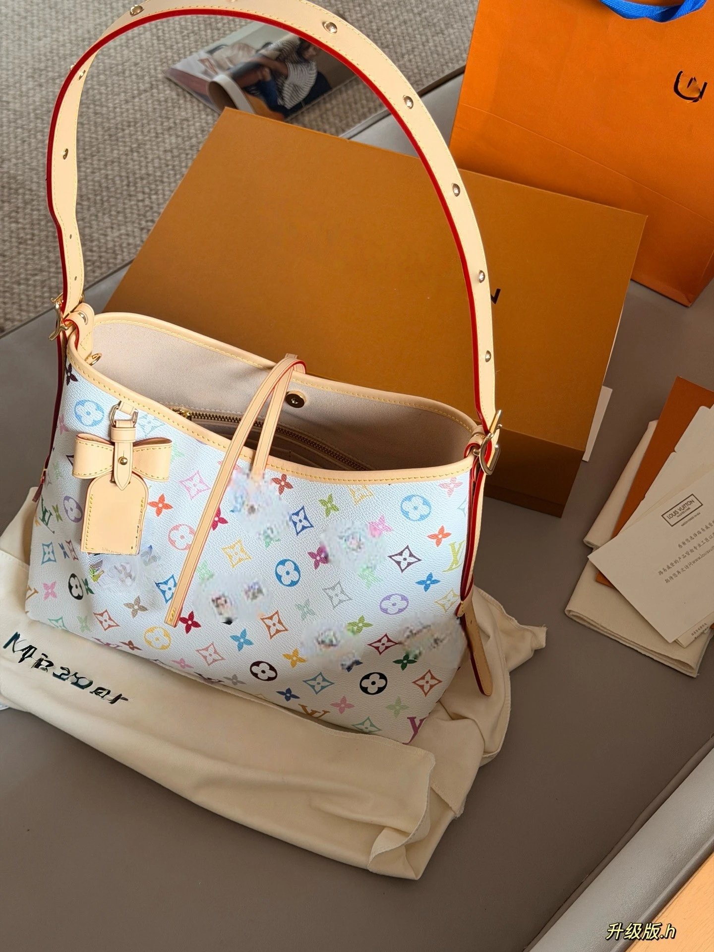 Louis Vuitton x Murakami CarryAll Tote Bag