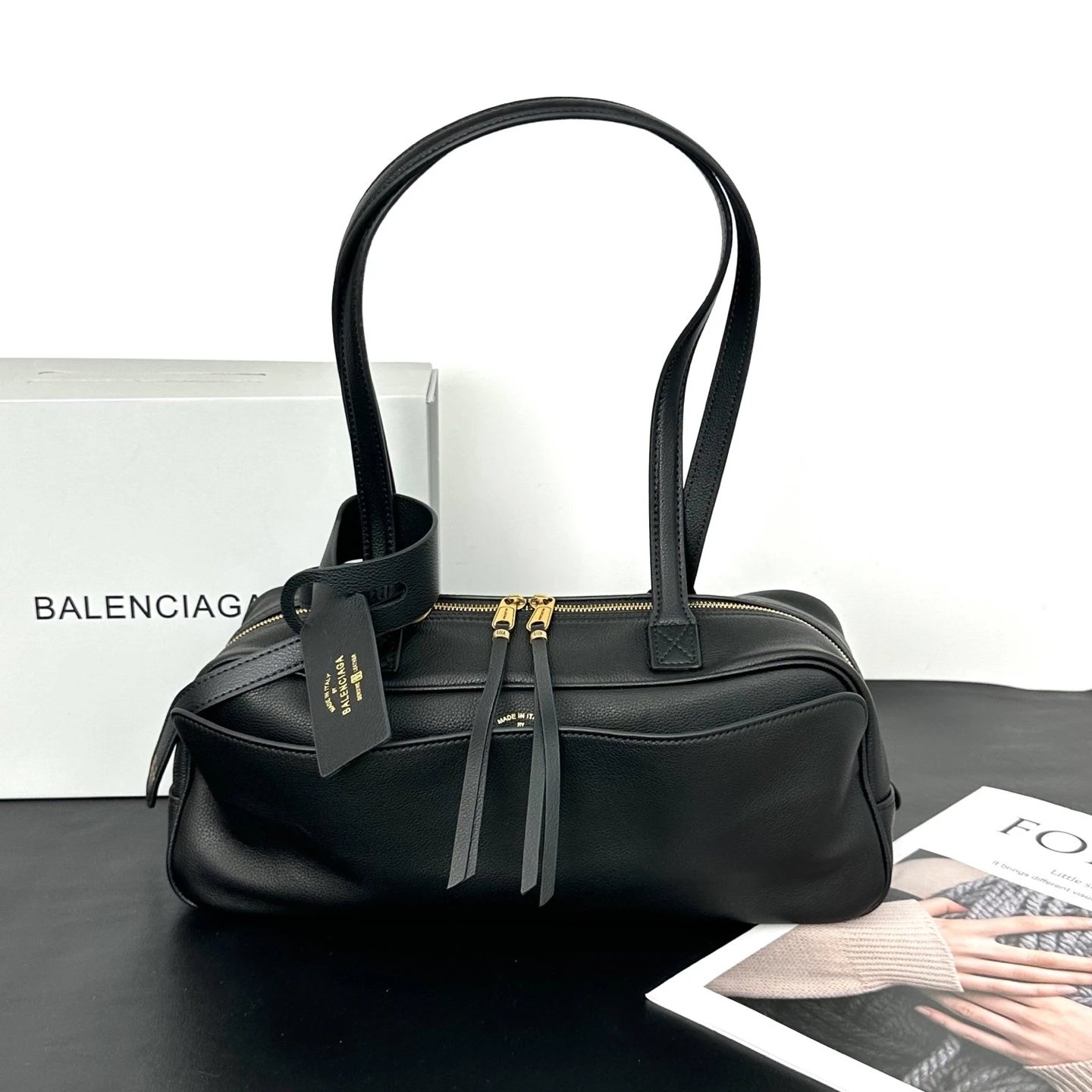 Alaia Hobo Bowling Shoulder Bag