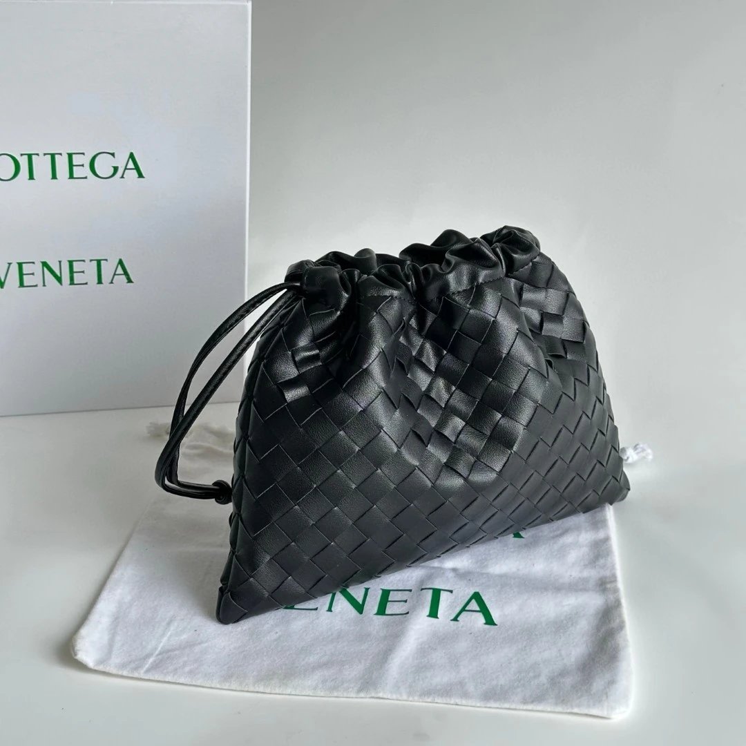 Bottega Veneta Intrecciato Leather Dustbag Pouch