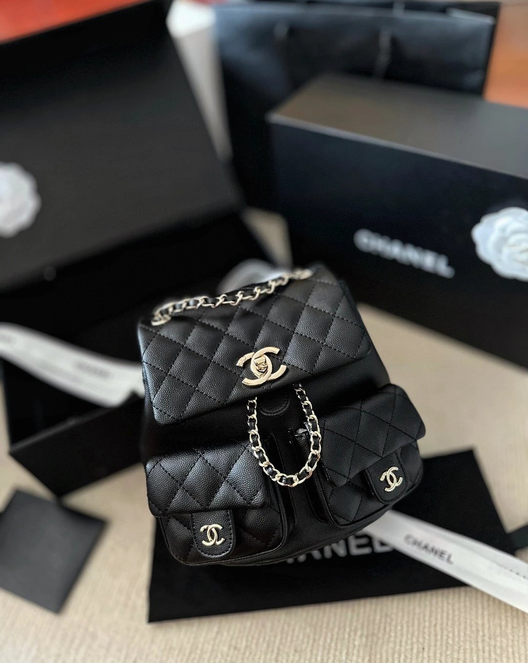 Chanel 23P Duma Medium Backpack