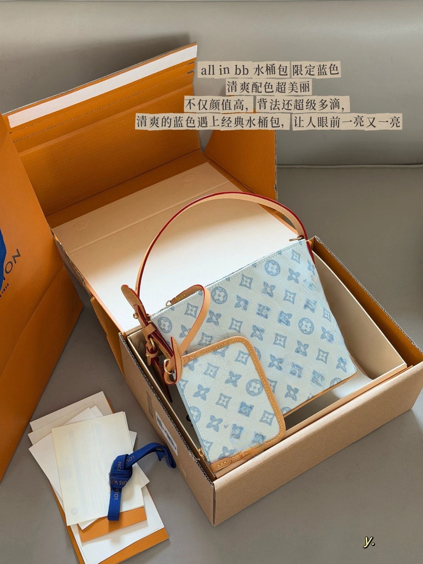 Louis Vuitton All In BB Bucket Bag