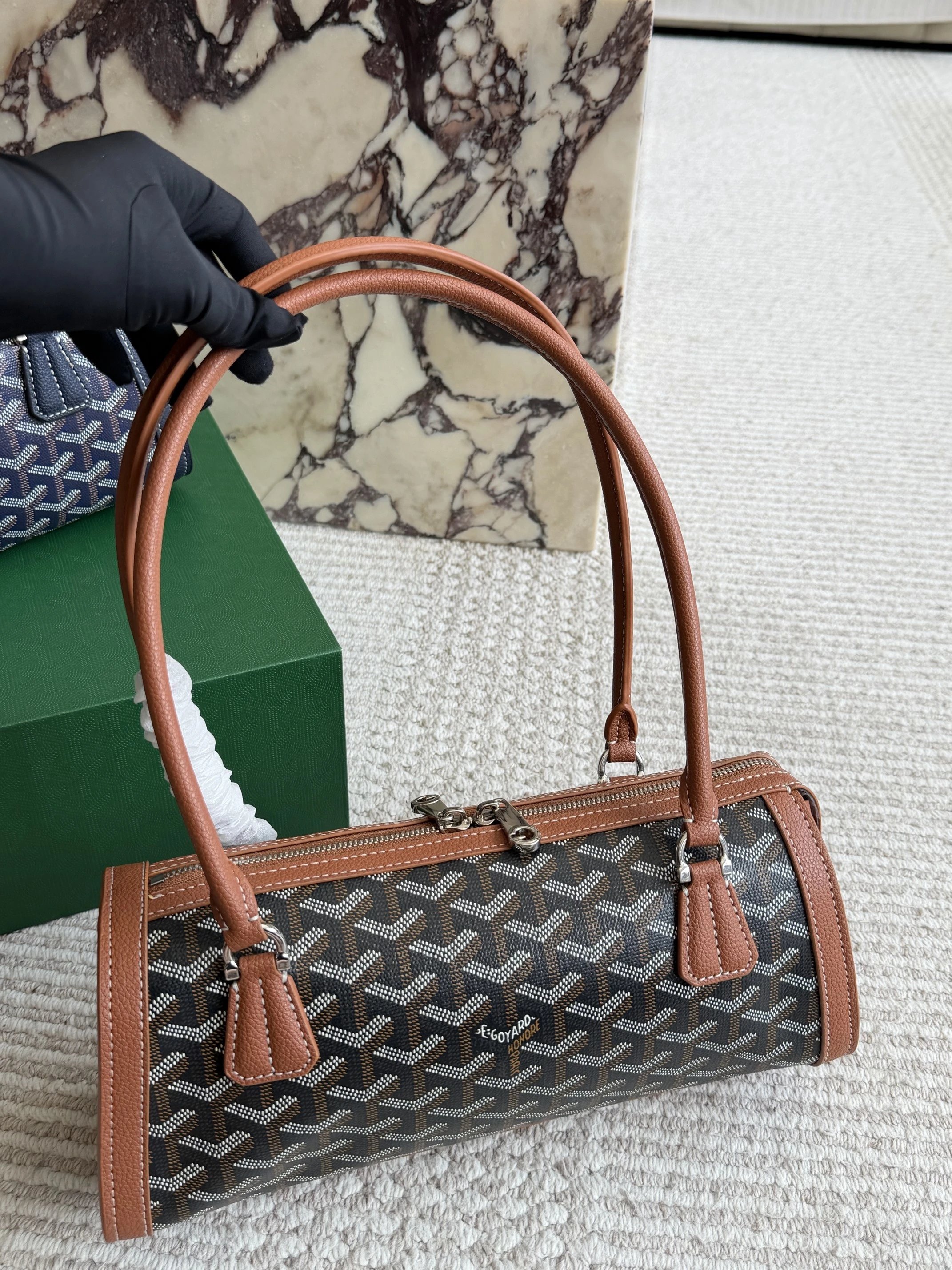 Goyard Baguette Shoulder Bag