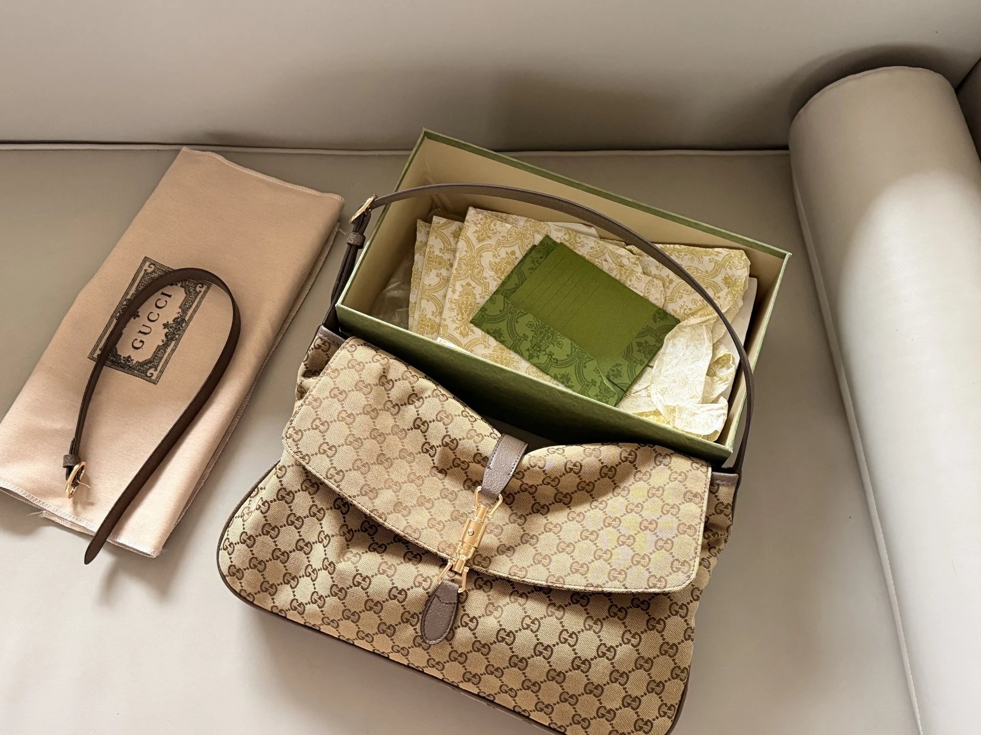 Gucci Jackie Hobo Tote Bag