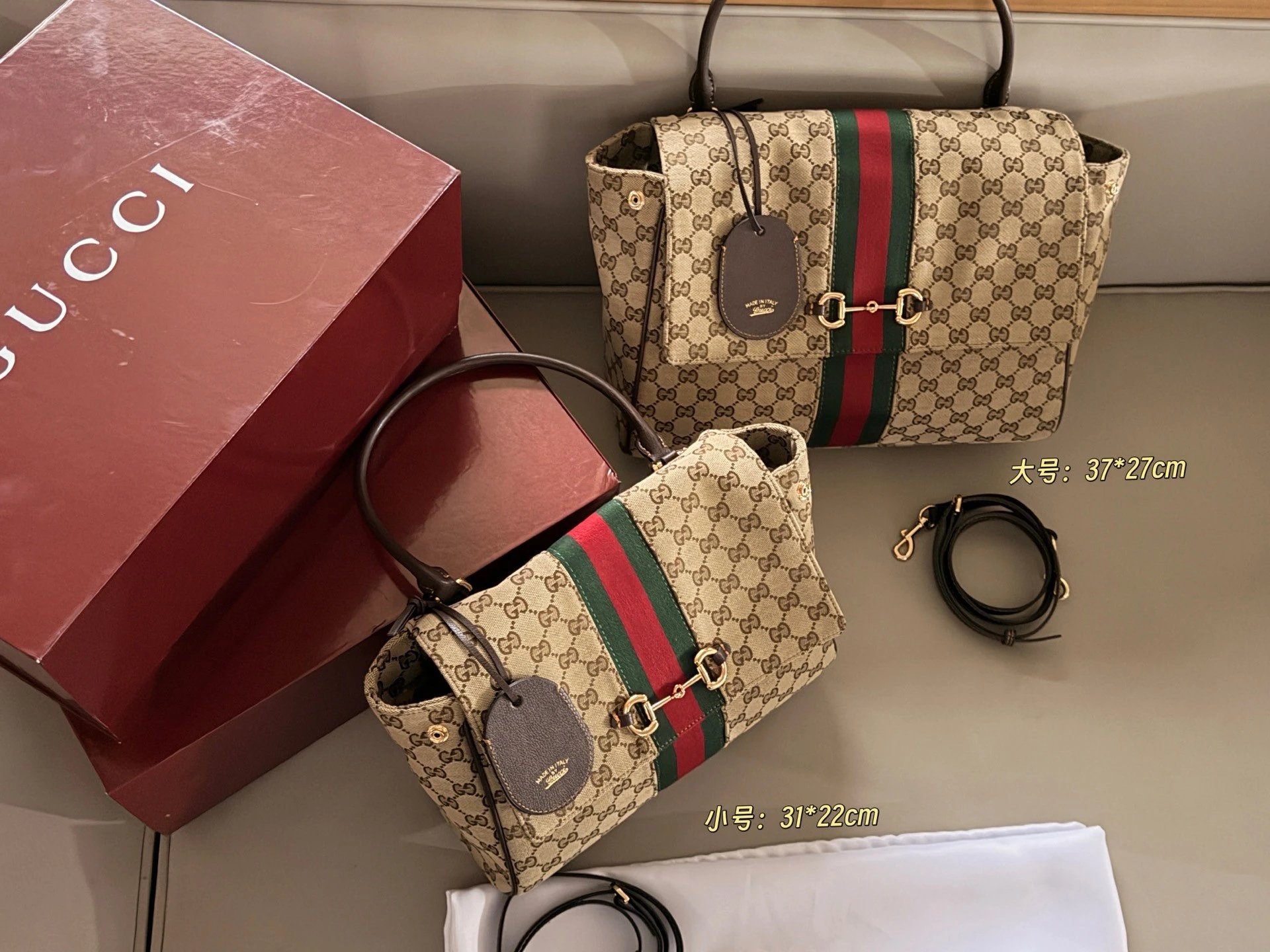 Gucci Paparazzo Canvas Messenger Bag