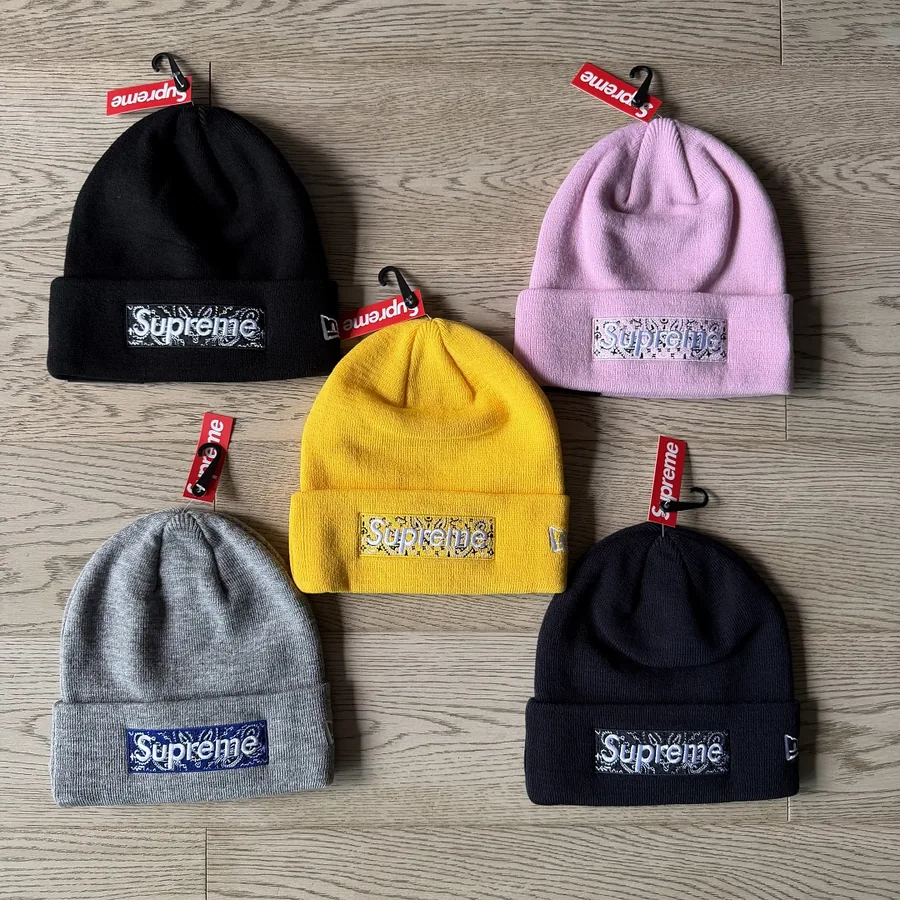 Supreme Bandana Box Logo Beanie