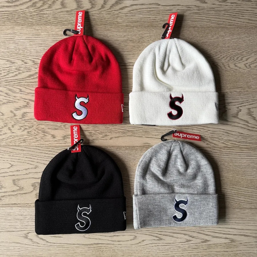 Supreme S-Logo Beanie