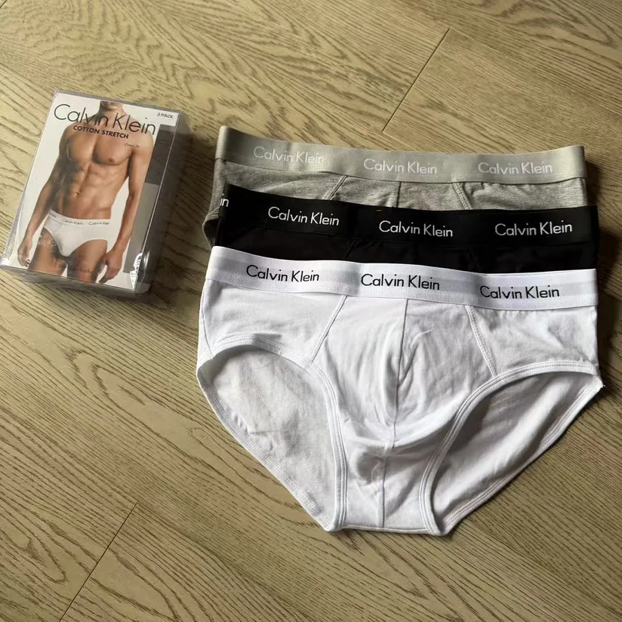 Calvin Klein 3-Pack Briefs Grey/Black/White