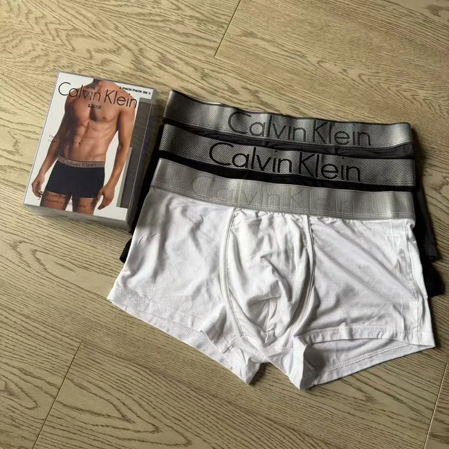 Calvin Klein Luxe Boxer Briefs 3-Pack