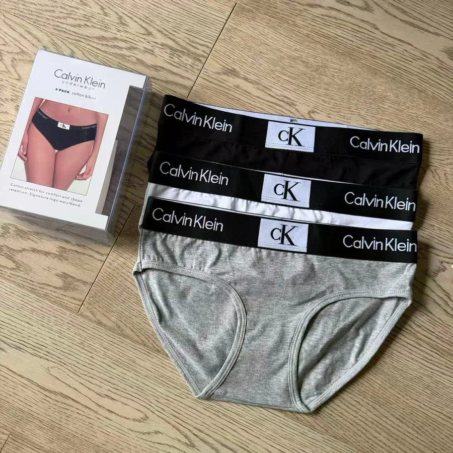 Calvin Klein 3-Pack Cotton Bikini Briefs